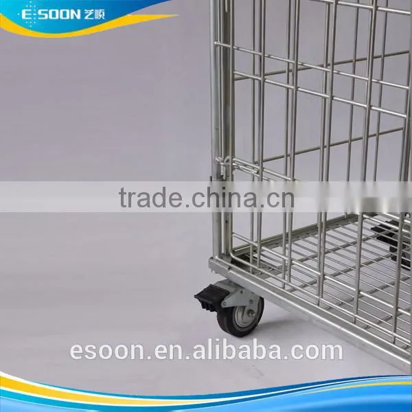 Stackable delivery Wheel sheet cage