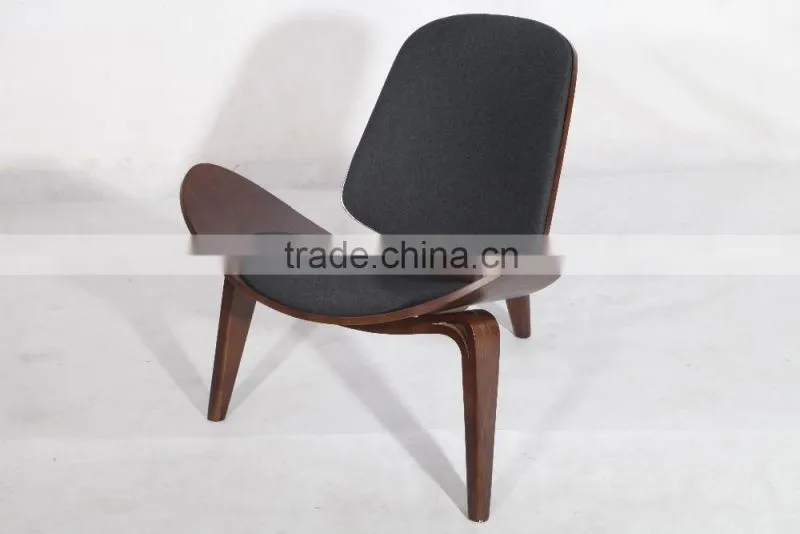 Replica CH07 plywood hans wegner shell chair