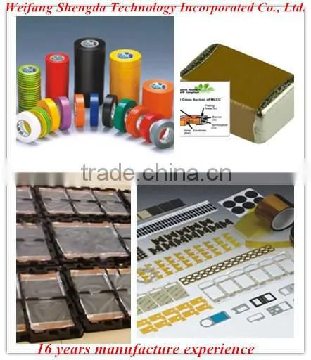 polyester silicone film manufacture