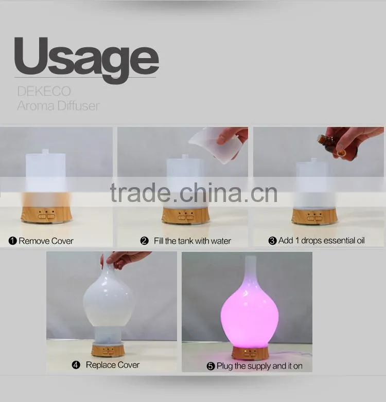 SUNCO High efficiency aroma mist humidifier Ultrasonic Humidifier Type and Tabletop aromatherapy diffuser