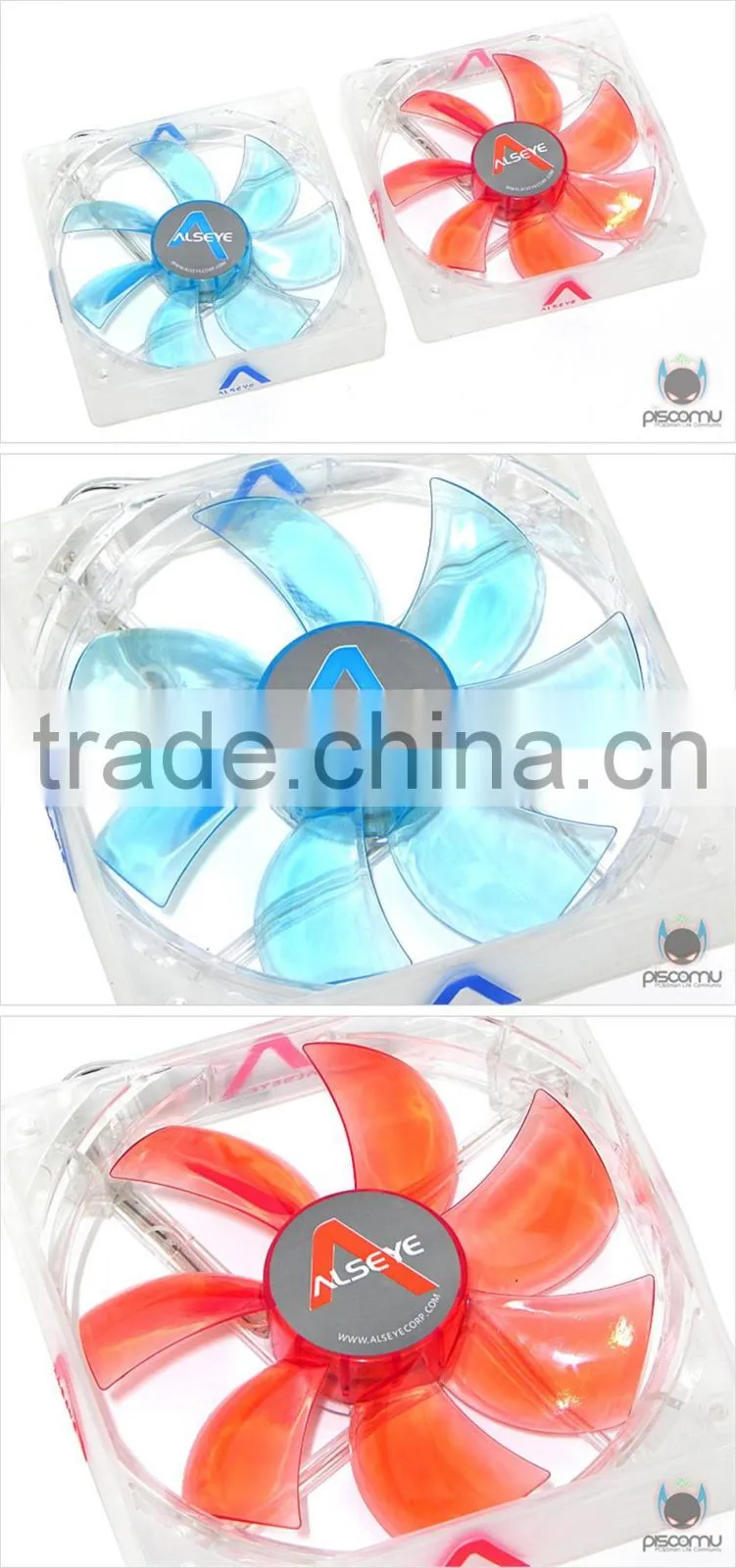 Alseye Si-Light-B silent computer pc cooler electric case fan