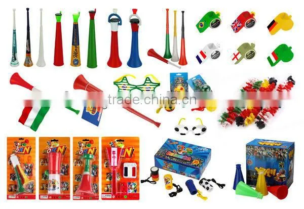 plastic football fan 2014 world cup brazil trumpet