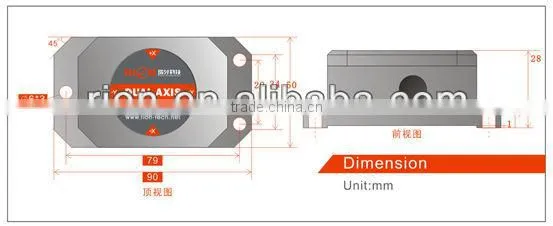 High Precision Electronic Dipmeter Sensor Angle Measuring