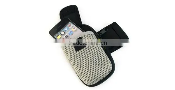 sports neoprene armband phone pouch