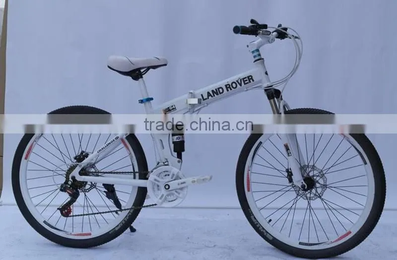 Mountain Bike 26-Inch High-Carbon Mountain Bike Dual Front And Rear Suspension Folding Mountain Bike Cycling Sell Like Hot Cakes