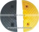 Black & Yellow Recycled Plastic Speed Hump & Bump