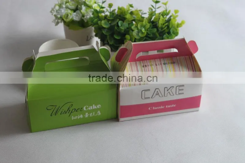 Custom kraft paper cake box small packaging box food paper box in Guangzhou
