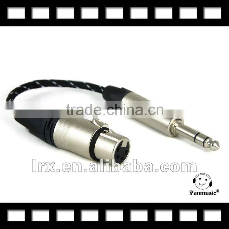 PAILICCS CABLE Balance headphone adapter cable (4-pin XLR female to 6.35 male)