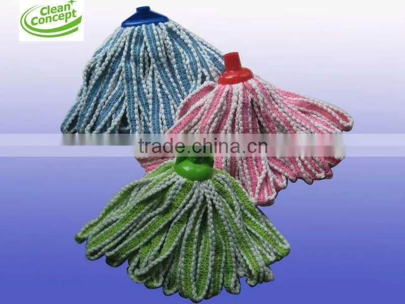 Replacement wet mop heads