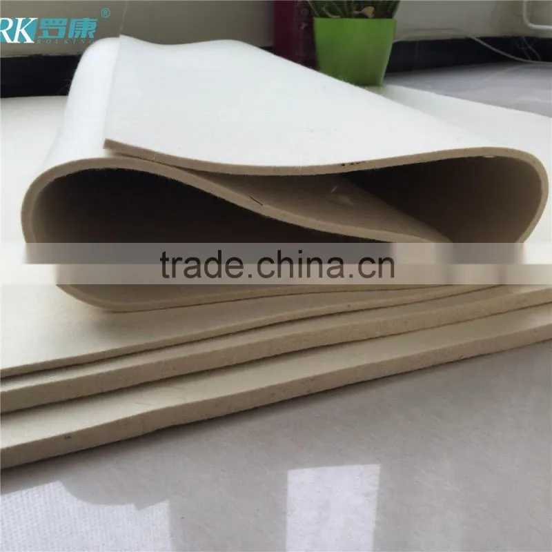 top rated 100% merino wool felt floor protection mat