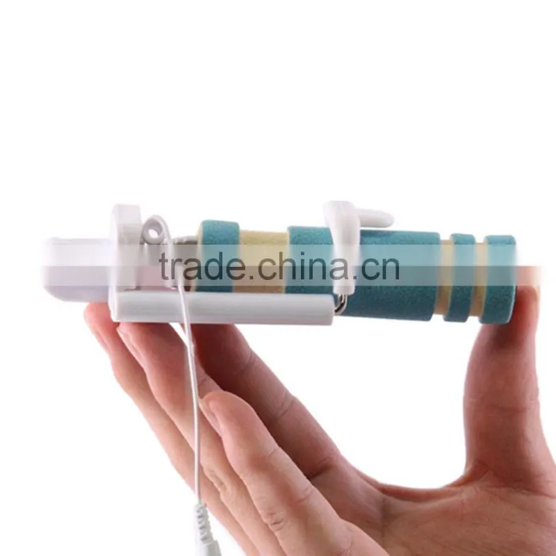 2015 hot in pocket wholesale mini selfie stick with wired cheap price