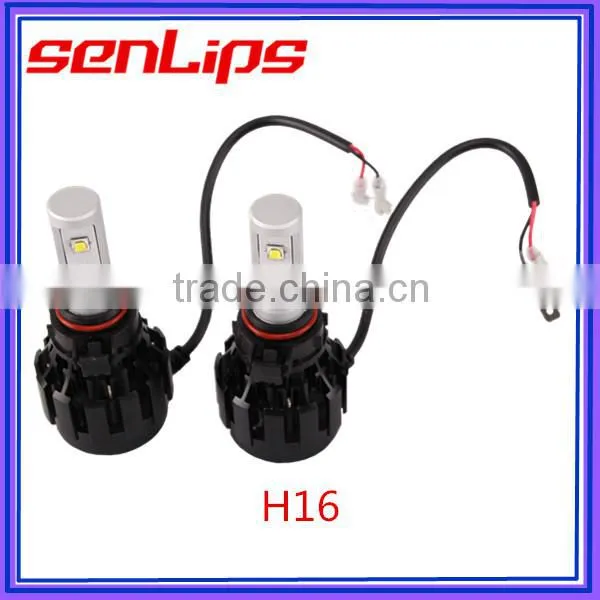 Black 20W H7 9005 9006 H8 H9 H10 H13 LED Headlight for vehicle motorcycle