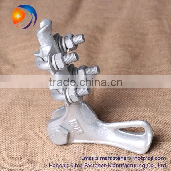 NLL series high qualityaluminum alloy tension clamp for ADSS & OPGW cables (Bolt type)