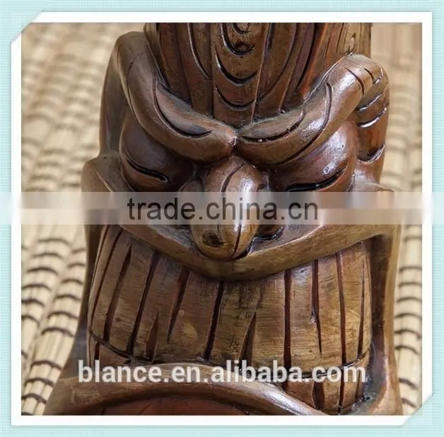 Resin Fatutu Planet Tiki Figurine Coin Bank