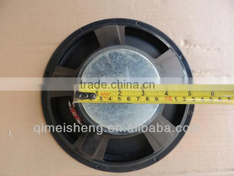 Hoxen 15" professional plastic powered speaker box with bluetooth