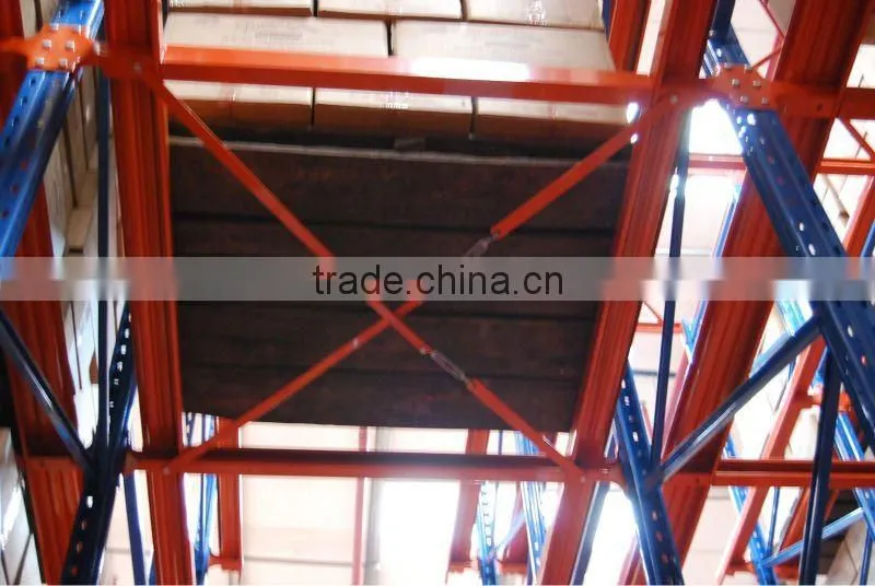 Popular drive through storage racking