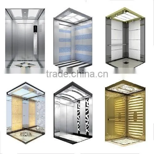 Capacity 300kg speed 0.4m/s small home elevator