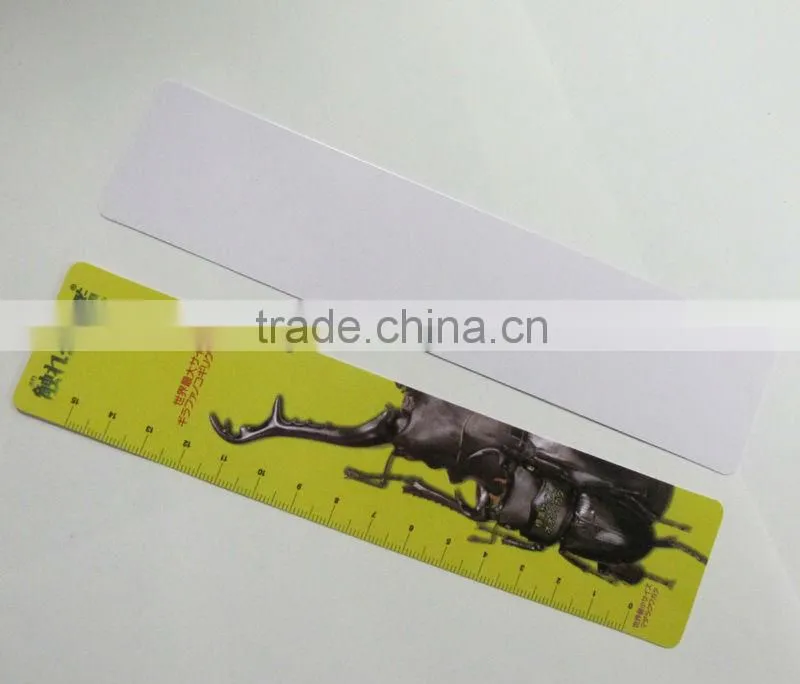 Custom shape pvc rulers, promotional rulers, plastic rulers