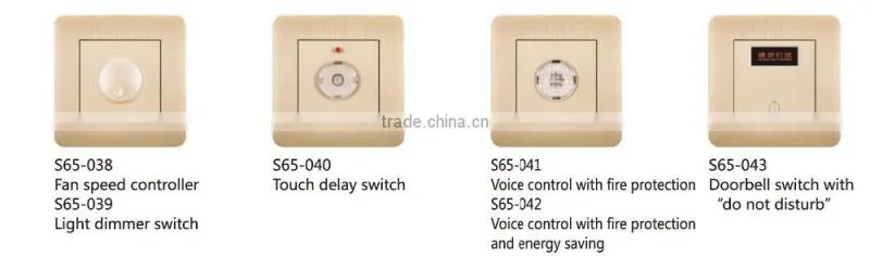 Residential / General-Purpose Application and Standard Grounding Grounding switched power socket