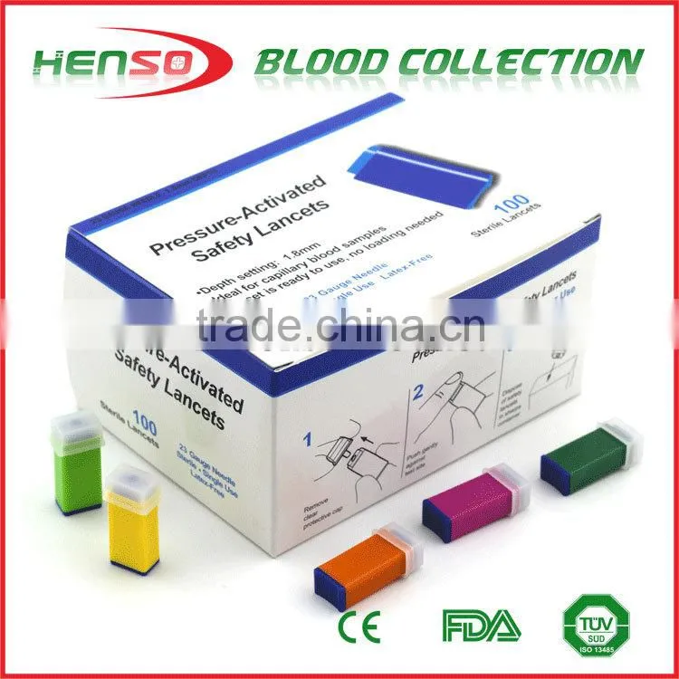 Henso Sterile Blood Lancets disposable and medical use