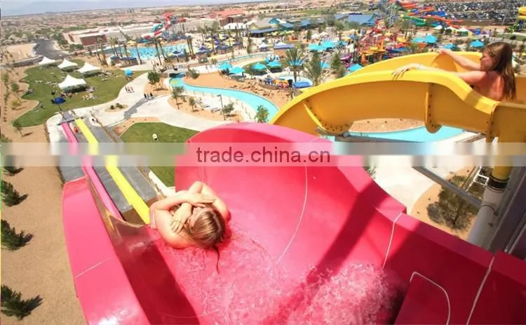 2016 Hot sale High-speed water slide for sale water amusement park water house--Shenzhou Wangming