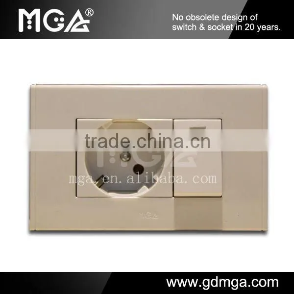 MGA MG7 series modular Italy socket
