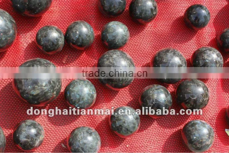Natural obsidiancrystal ball