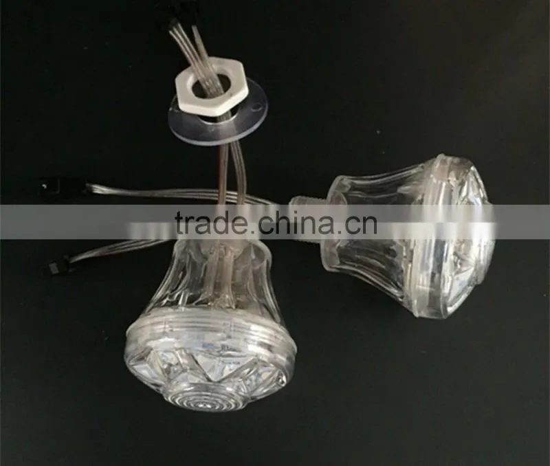 60mm 18led Full color amusement rides Led point light