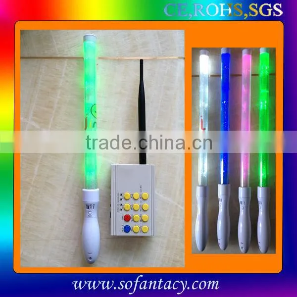 2014 top selling led party light stick,led remote control light stick in stadium