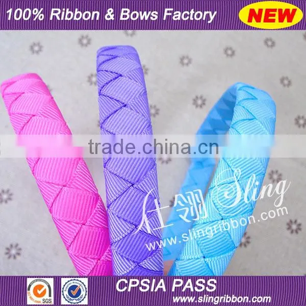2015 Fashion Knitted Ribbon Headband For Girls Wholesale