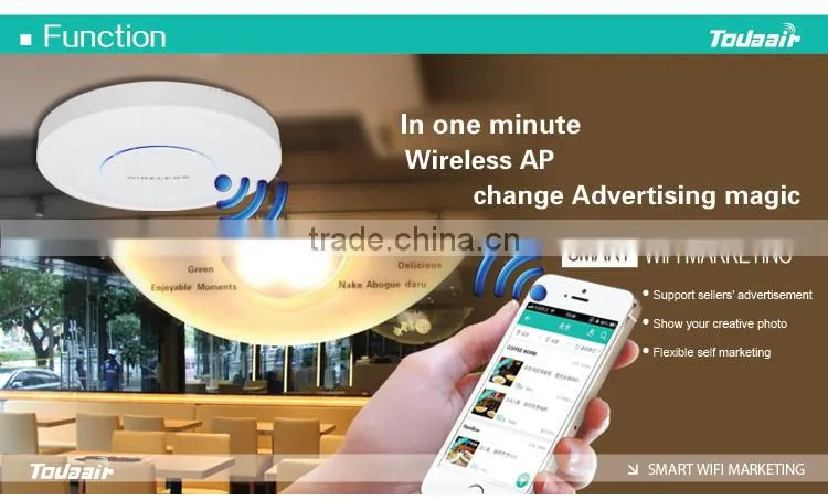 2.4ghz wifi cover smart home wireless ceiling router