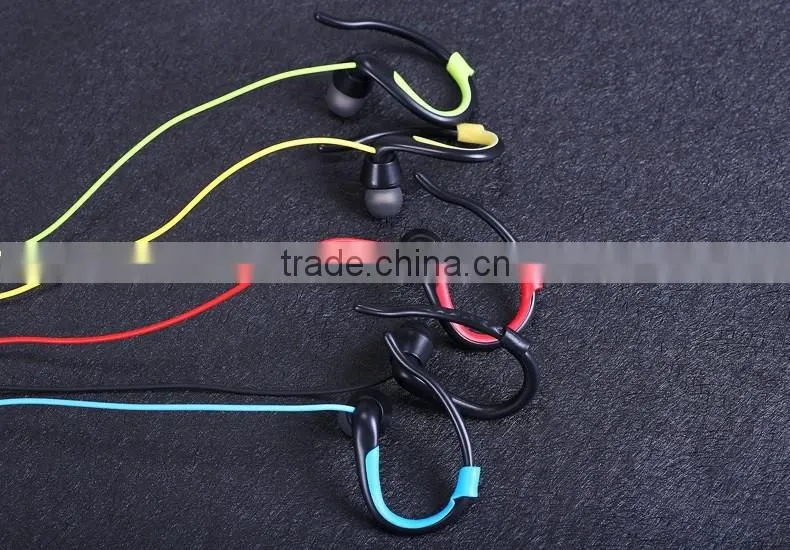 China manufacturer bluetooth 4.1 sports earphones headphone headset with earhook