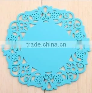 fashion silicone cup mug mat