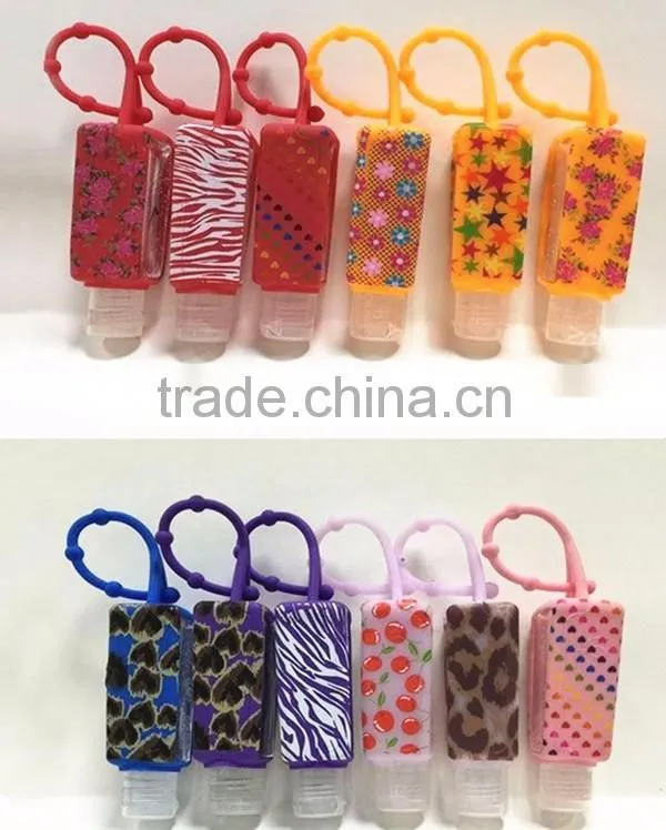 29ml Silicone Perfume Bottle Cover Cheap Silicone Hand Sanitizer Holder Gel Silicone Sanitizer Holder