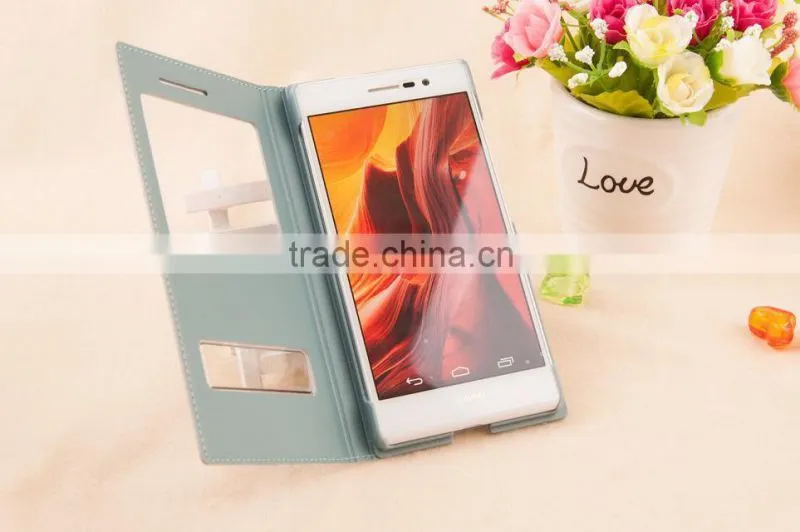 For Huawei Ascend P7 case,for huawei p7 case,for huawei p7 leather flip stand folio smart phone cover case