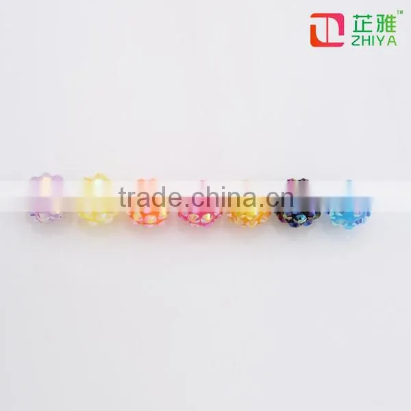 Bling Bling AB color beads, flower shaped beads