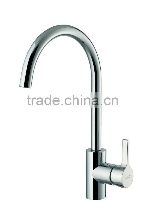 Brass Single Hole Pull Out Kitchen Tap