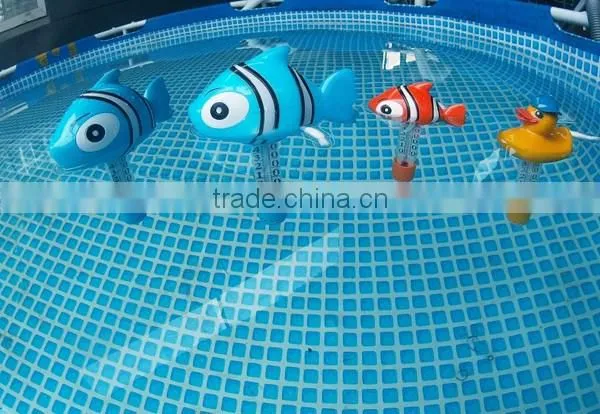 LED Floating Swimming Pool Thermometer Spa Thermometer with Cord