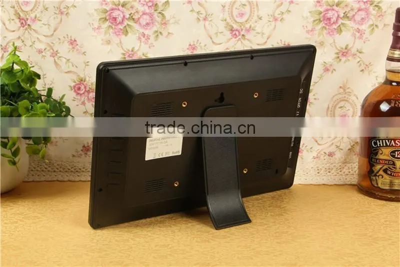 Rohs CE,FCC wholesale video,movie, pictures playing 12 inch digital photo frame manufacturers