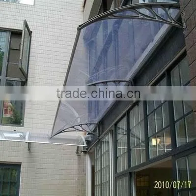 JIASIDA polycarbonate awning/outdoor awning/canopies polycarbonate/uv protection