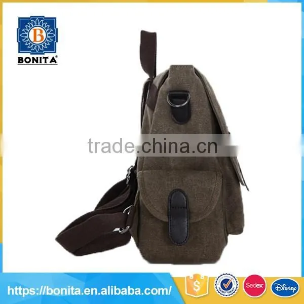 Casual customized color canvas korean fashion backpack