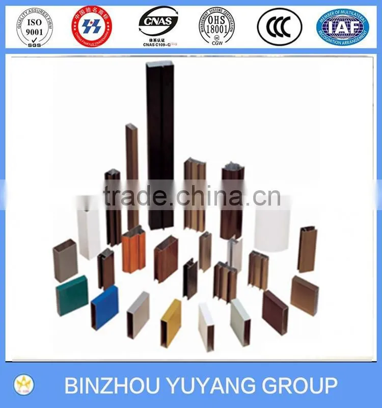 Wood-grain aluminium extrusin profile
