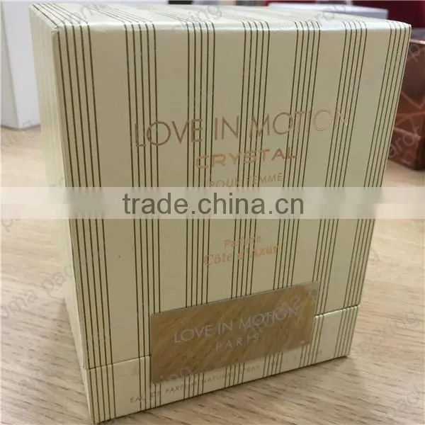 accept custom design luxury gold plating box for perfume, perfume bottle box wholesale