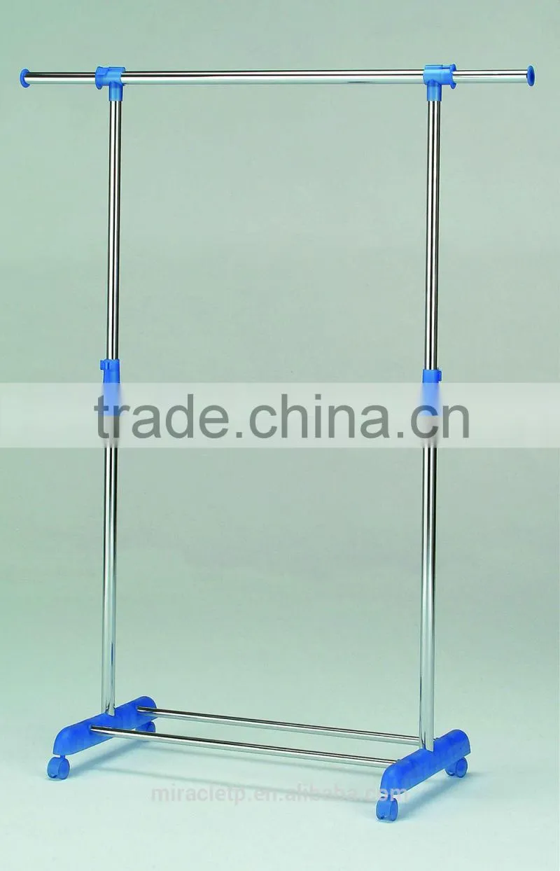 Sigle Movable Garment Rack