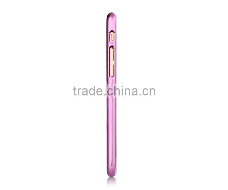 Hot Selling Electroplating Star LOGO Back Case Cover For Iphone 6 6S 6 Plus 6S Plus