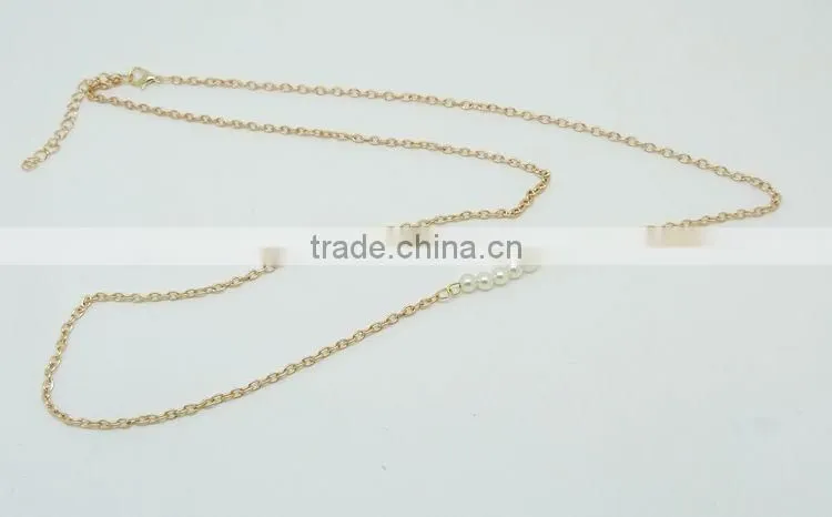 Sexy pearl body chain belly chain
