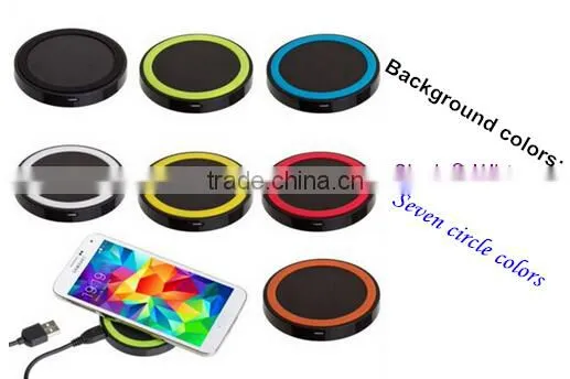 Qi Standard USB Wireless Battery Charger and Receiver for iPhone 6 and 6 Plus Battery Charger