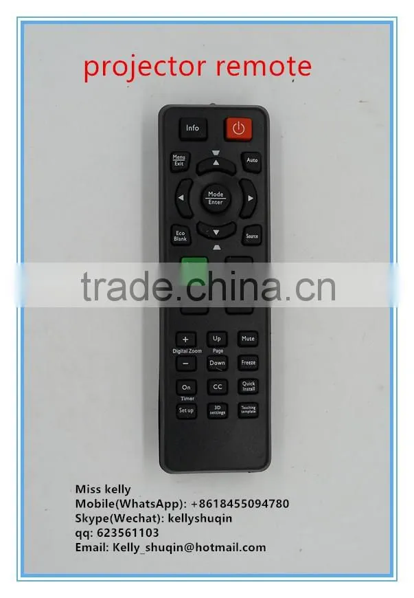 Projector remote control use for Benq MS524/MX661/W750