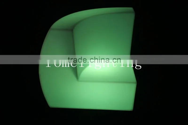 Magic Led Sofa/Popular Led Light Club Sofa/Interesting Led Corner Sofa