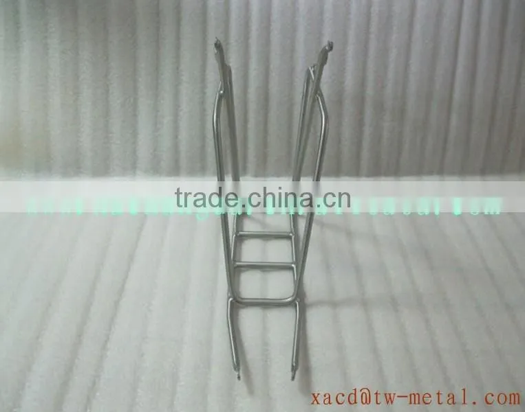 Customized luggage bike rack titanium bicycle rear rack capacity 25kg XACD bicycle rear rack baggage